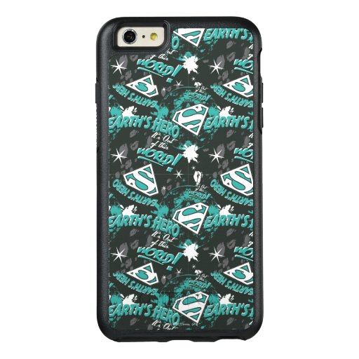 Turquoise - Earth's Hero OtterBox iPhone 6/6s Plus Case