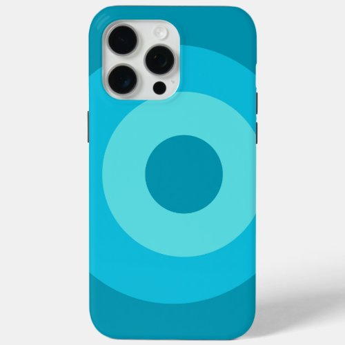 Turquoise Elegant Apple iPhone 15 Pro Max Case