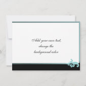 Turquoise Fleur de lis (Back)