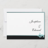 Turquoise Fleur de lis (Front)