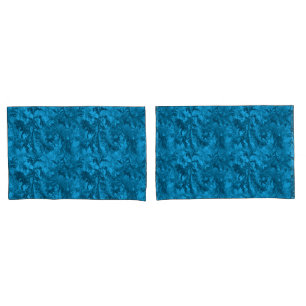 Turquoise Forest Pillowcases (Set of 2 Standard)