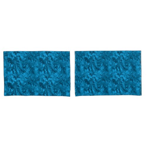 Turquoise Forest Pillowcases Set of 2 Standard