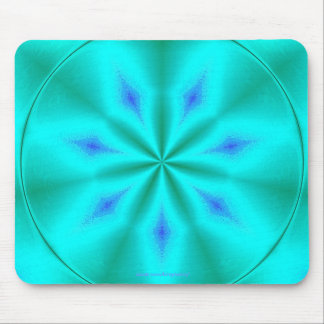 Turquoise Fruit Mousepad