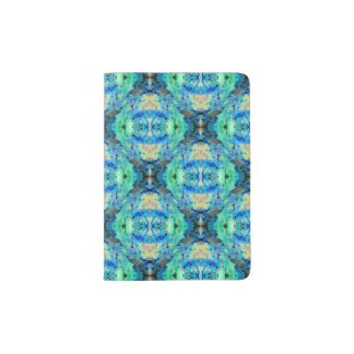 Turquoise Fun -Passport Holder