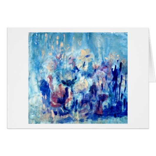 Turquoise Garden Cards (Front Horizontal)