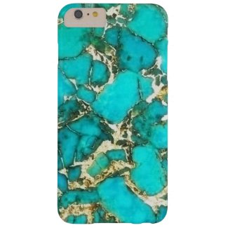 Turquoise Gemstone with Pyrite Matrix Barely There iPhone 6 Plus Case
