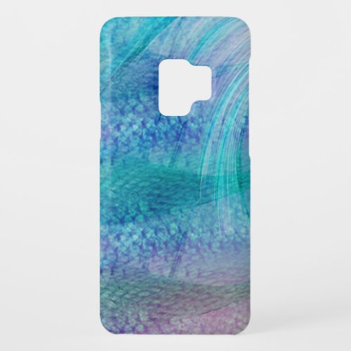 Turquoise GIrly Ocean Mermaid tail Case_Mate Samsung Galaxy S9 Case