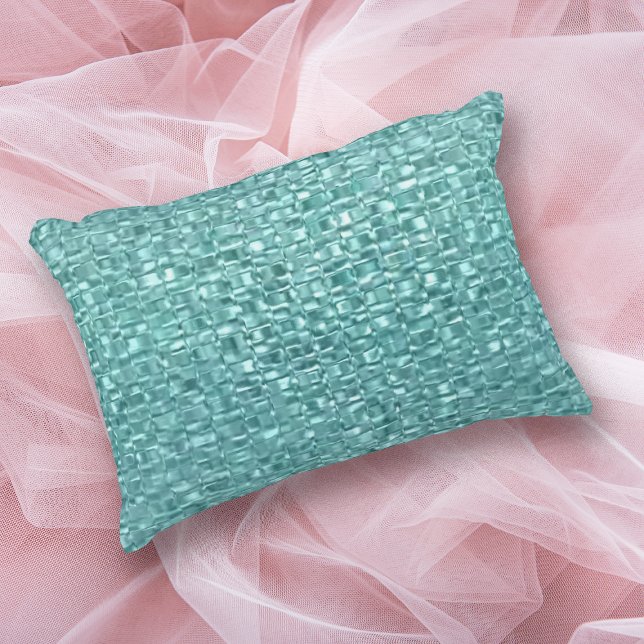 Turquoise Glass Decorative Pillow (Creator Uploaded)