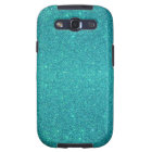 Turquoise glitter