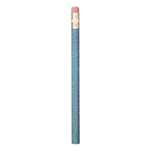 Turquoise Glitter Pencil