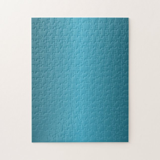 Turquoise Gradient Difficult Jigsaw Puzzle (Vertical)