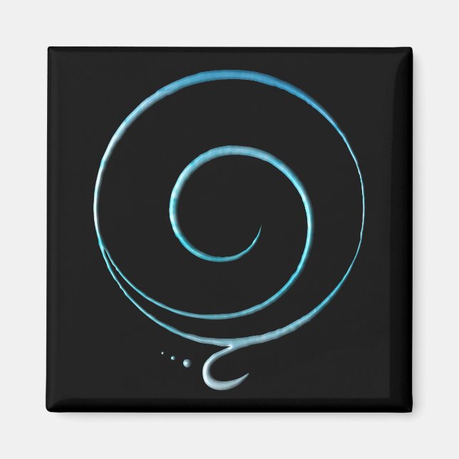 Turquoise Gratitude Magnet (Front)