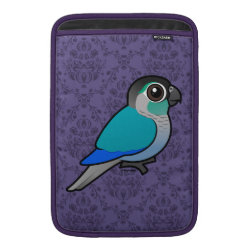Turquoise Green-cheeked Conure Macbook Air Sleeve