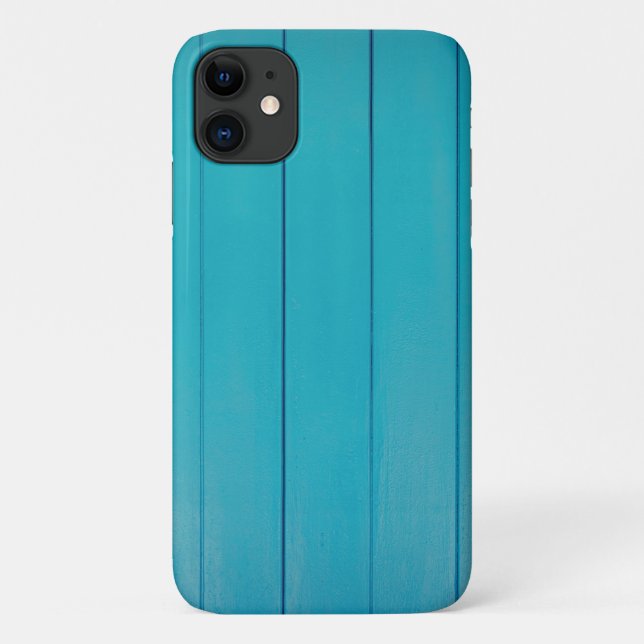 Turquoise green textured painted wall pattern Case-Mate iPhone case (Back)
