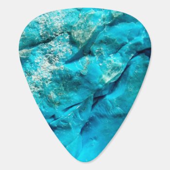 Turquoise Guitar Pick by The_Pick_Place at Zazzle