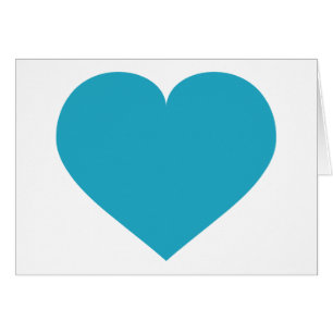 Turquoise Heart Cards