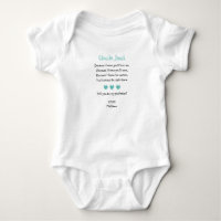 Turquoise Hearts Will You Be My Godfather Proposal