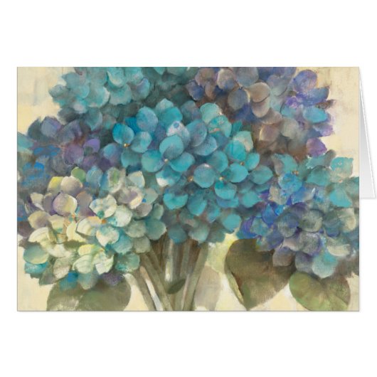 Turquoise Hydrangea (Front Horizontal)