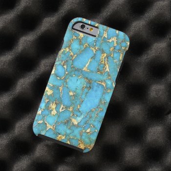 "turquoise Iphone 6 Case" Tough Iphone 6 Case by wordzwordzwordz at Zazzle