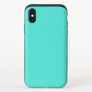Turquoise iPhone X Slider Case