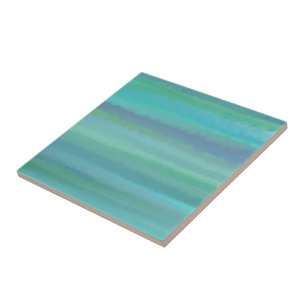 Turquoise Is My Favorite Color Ceramic Tile