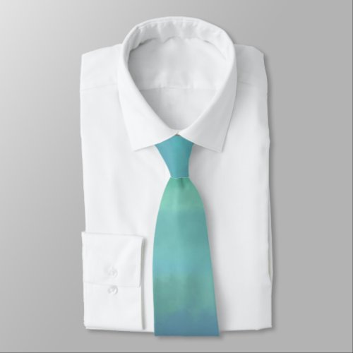 Turquoise Is My Favorite Color Neck Tie