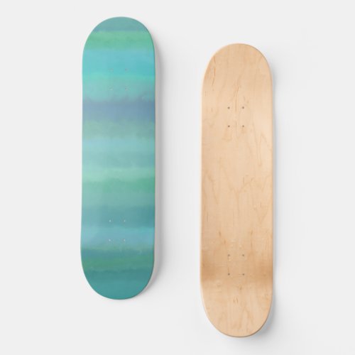 Turquoise Is My Favorite Color Skateboard 