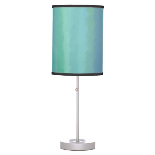 Turquoise Is My Favorite Color Table Lamp