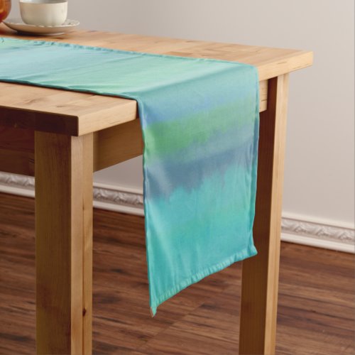 Turquoise Is My Favorite Color Table Runner 