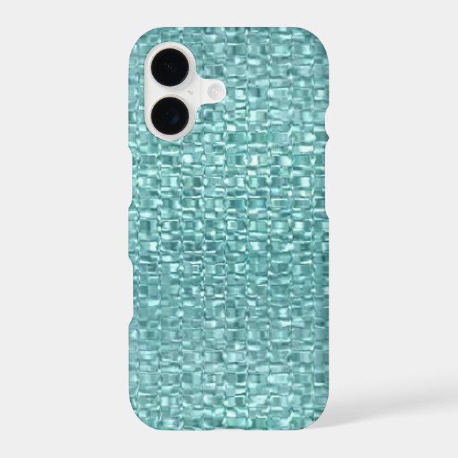 Turquoise Jewel iPhone 12 Case (Back)
