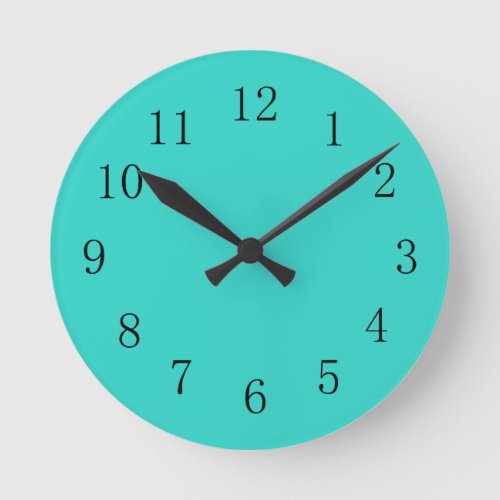 Turquoise Kitchen Kitchen Clock