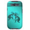 Turquoise Kokopellis with Heart