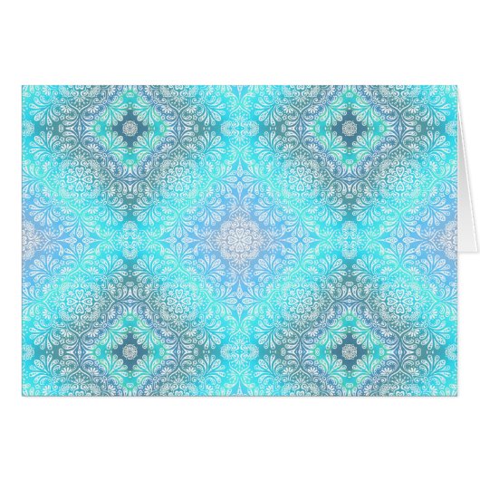 Turquoise Lace Mandala (Front Horizontal)
