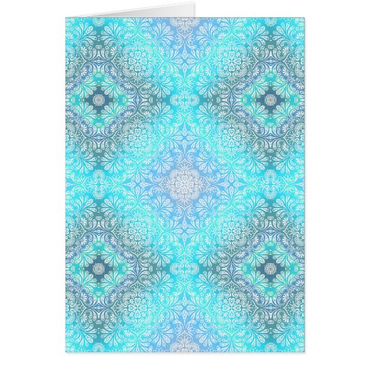 Turquoise Lace Mandala (Front)