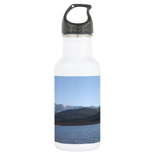 Turquoise Lake, Colorado Water Bottle (Front)