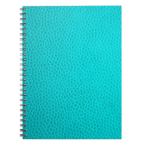 Turquoise leather skin texture skin notebook