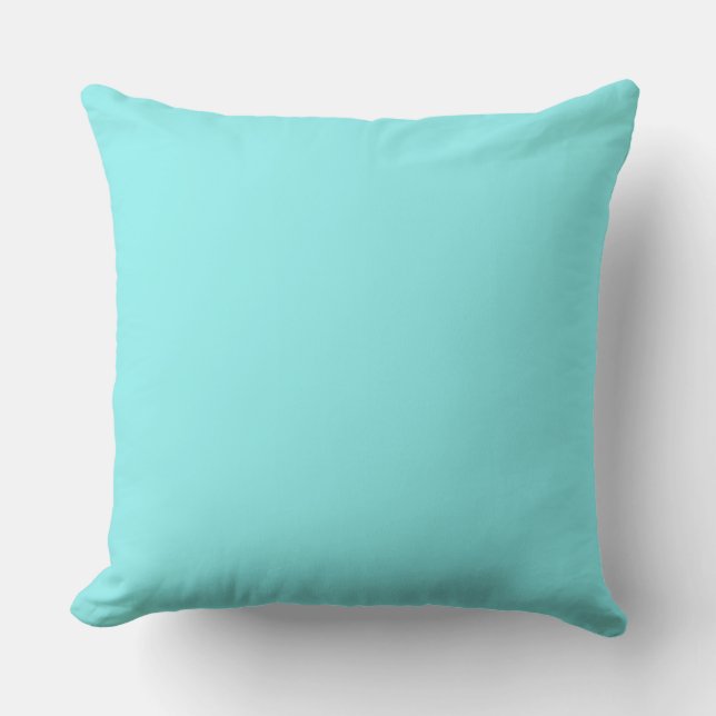 Turquoise Light Outdoor Throw Pillow 20x20 (Front)