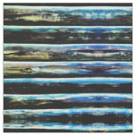 Turquoise Log Fabric