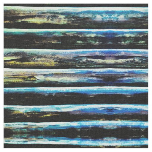 Turquoise Log Fabric