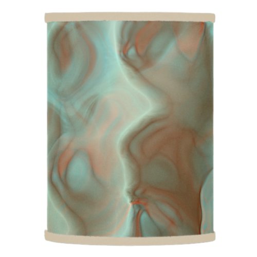 Turquoise Marble Abstract Lamp Shade
