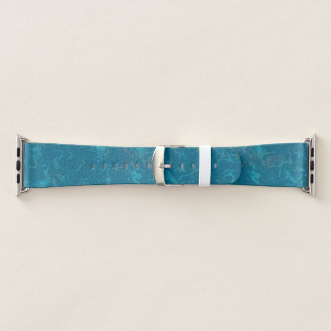 Turquoise marble apple watch band (Band)