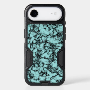 Turquoise Marble Pattern iPhone 17 Air Case
