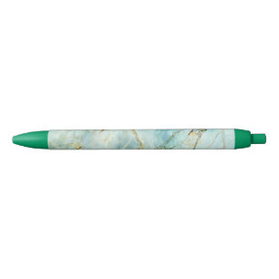 Turquoise Marble Pen