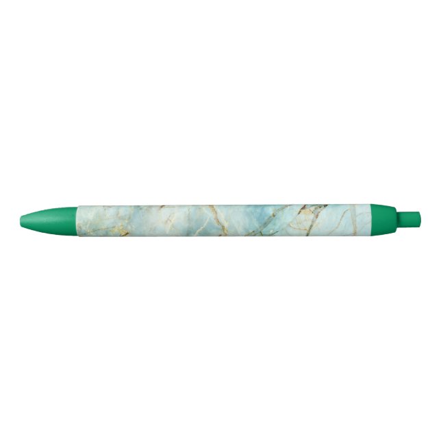 Turquoise Marble Pen (Front)
