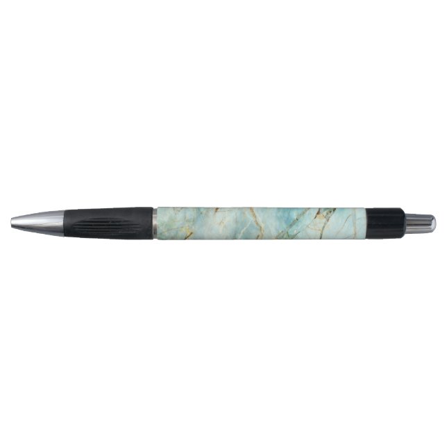 Turquoise Marble Pen (Front)
