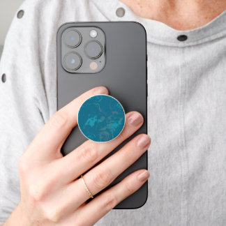 Turquoise marble PopSocket