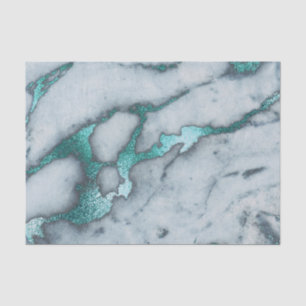 turquoise marble stone texture tissue paper