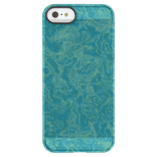 Turquoise marble permafrost iPhone SE/5/5s case