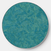 Turquoise marble wireless charger (Front)