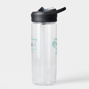 Turquoise Margs & Matrimony Bachelorette party  Water Bottle